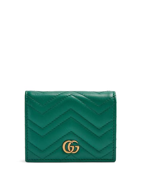 gucci green marmont wallet|Gucci Marmont wallet small.